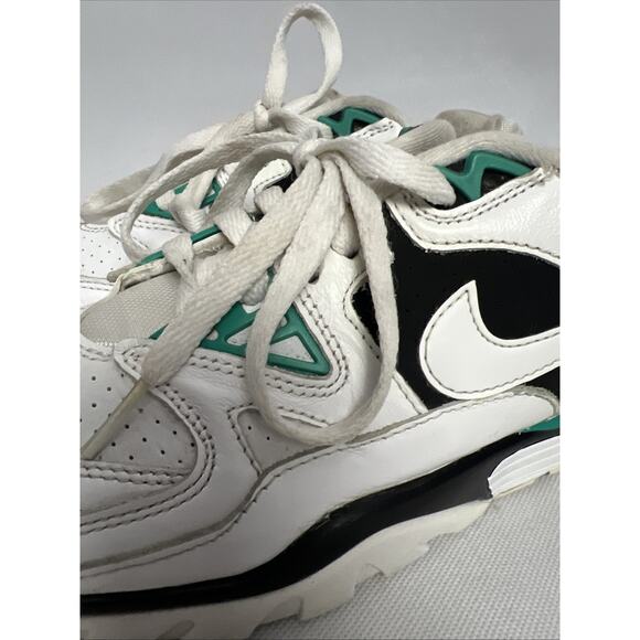 Nike Air Cross Trainer 3 Low CJ8172-101 White / Neptune Green Sz 8.5 - Picture 3 of 11